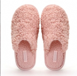 pink indoor bedroom slippers