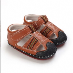 Toe protected baby sandals