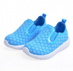 slip on print baby walking shoe